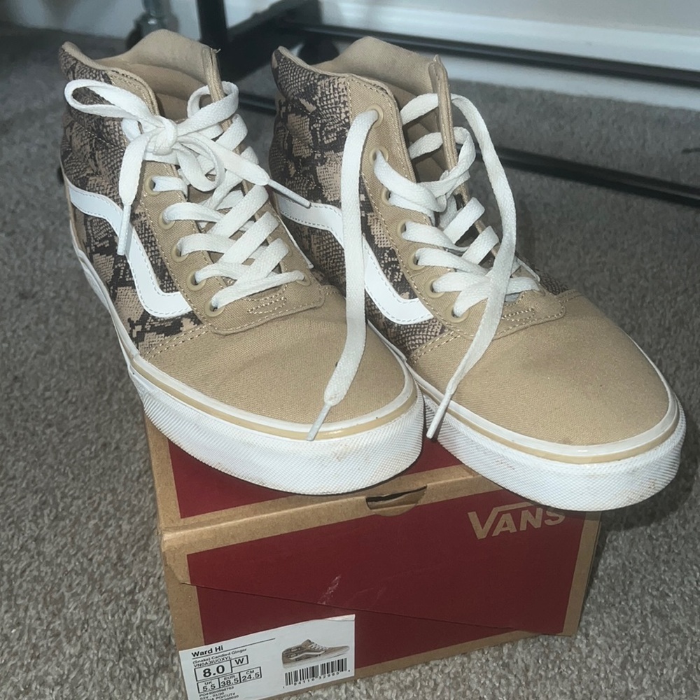 Ward hi vans snakeprint